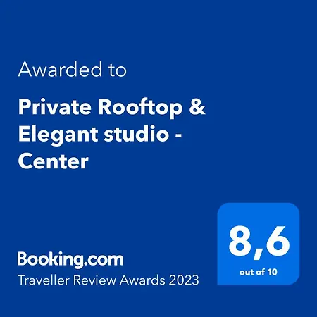 Private Rooftop & Elegant Studio - Center By Rems Apartment Malaga